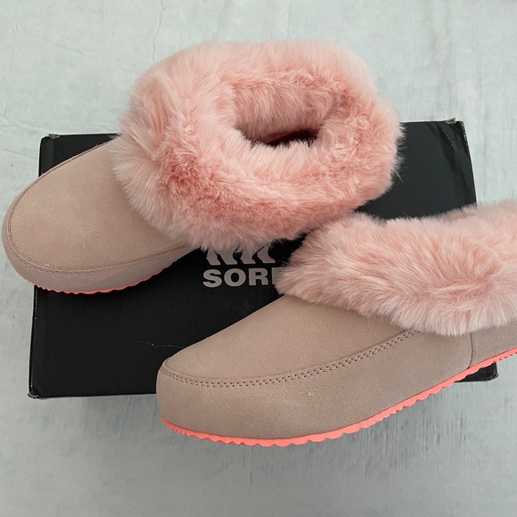 NO OFFERS! NIB Sorel Coffee Run Cozy Slipper Womens Size 7 NIB - Picture 3 of 9